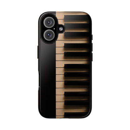Piano Phone Case – Piano Keyboard Tough Case for Musicians (iPhone, Samsung, Pixel)