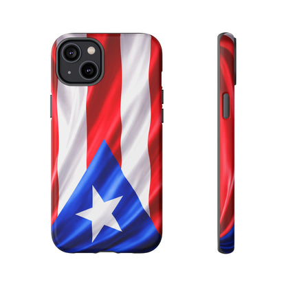 Puerto Rico Flag Phone Case | Boricua Pride Tough Case | Puerto Rican Flag Protective Cover for iPhone & Samsung