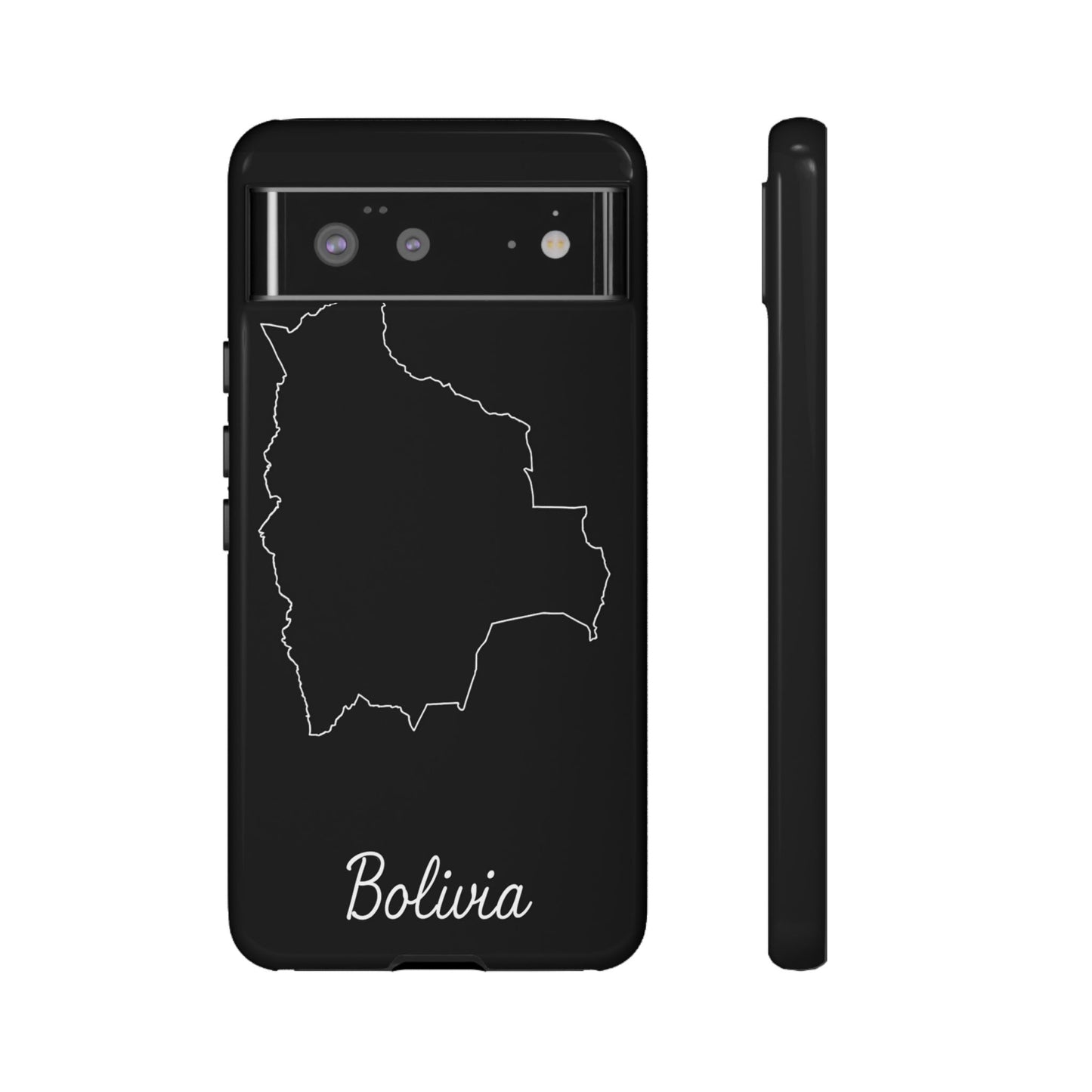 Bolivia Outline Phone Case – Minimal Country Map Tough Cover