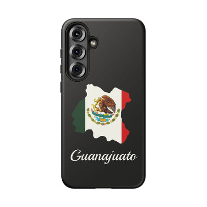 Guanajuato Mexico Flag Map Phone Case | Mexican American Pride Tough Case for iPhone & Samsung