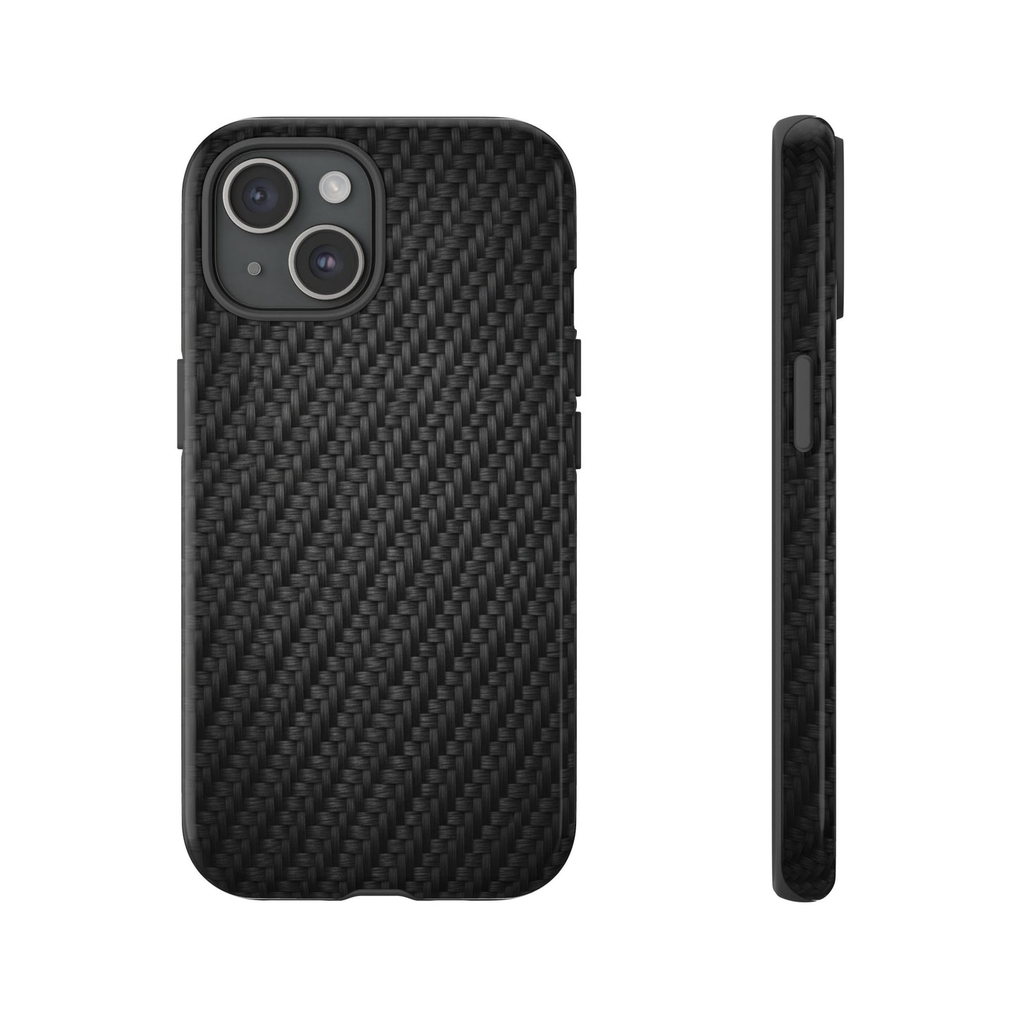 Carbon Fiber Inspired Phone Case – Rugged Slim Protective Tech Case for iPhone & Samsung