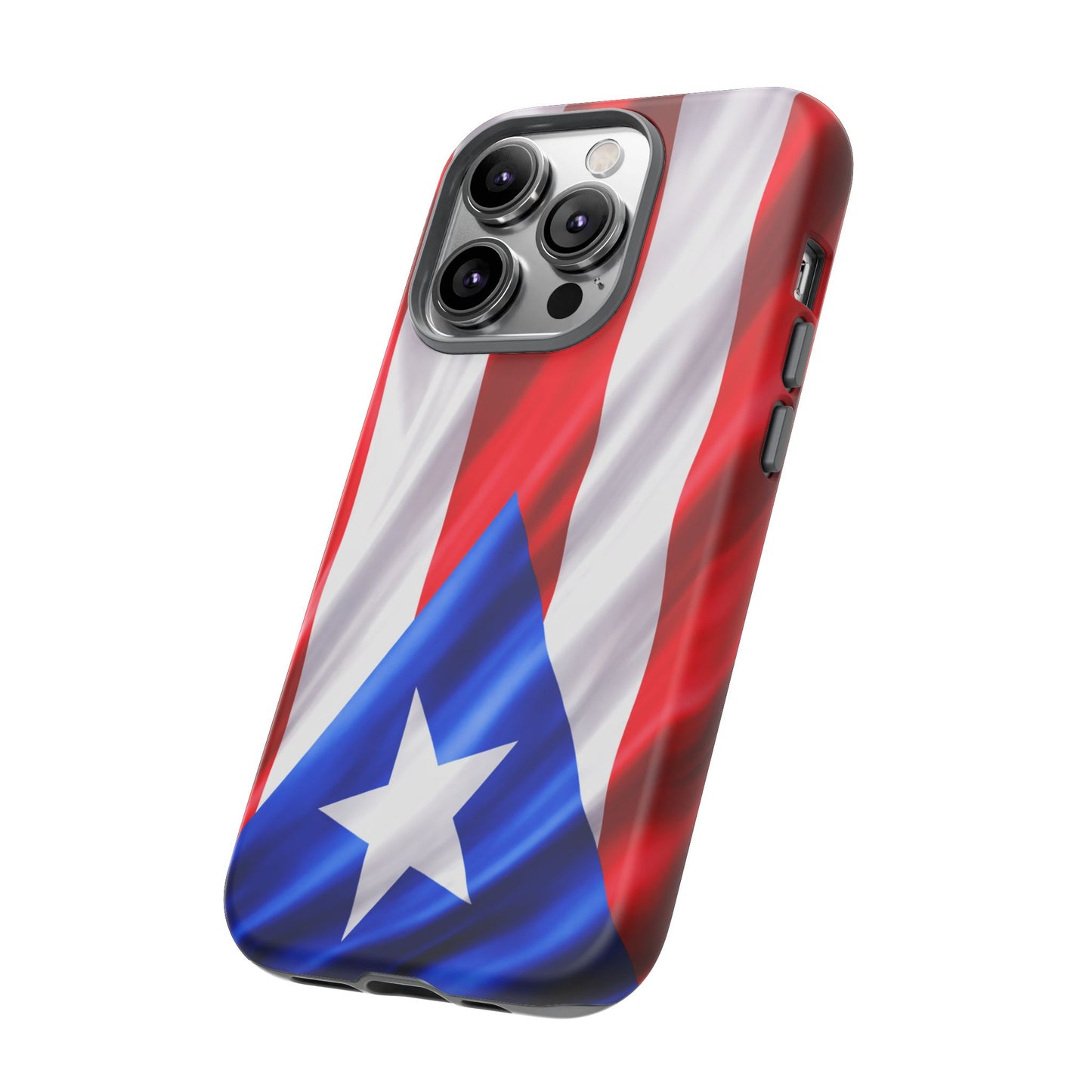 Puerto Rico Flag Phone Case | Boricua Pride Tough Case | Puerto Rican Flag Protective Cover for iPhone & Samsung