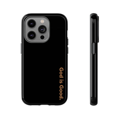God Is Good Phone Case Minimal Aesthetic Christian Tough Cover