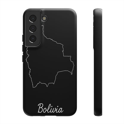 Bolivia Outline Phone Case – Minimal Country Map Tough Cover
