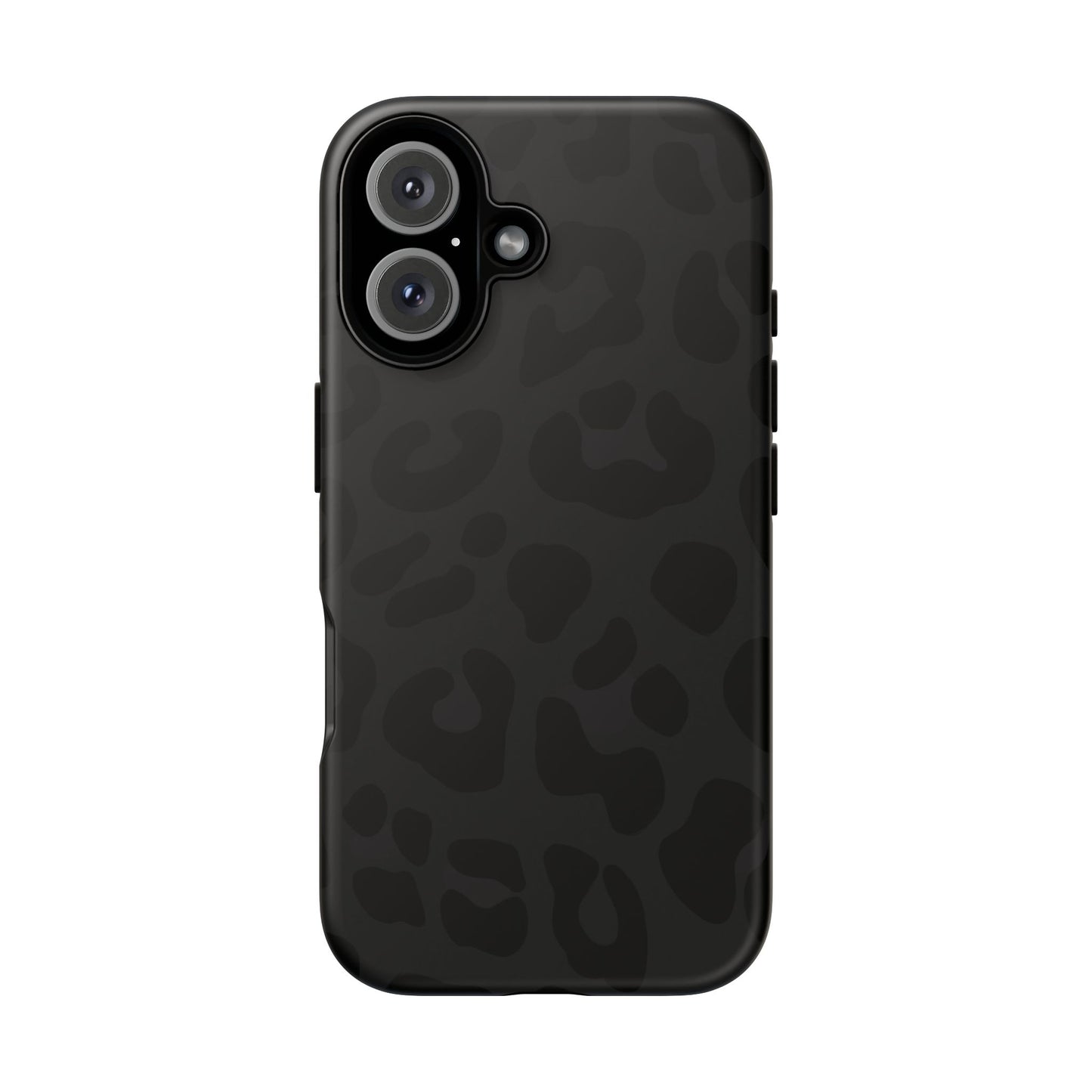 Black Leopard Phone Case | Matte & Glossy Tough Protective iPhone Case