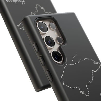 Honduras Outline Phone Case – Minimal Country Map Tough Case (iPhone, Samsung, Pixel)