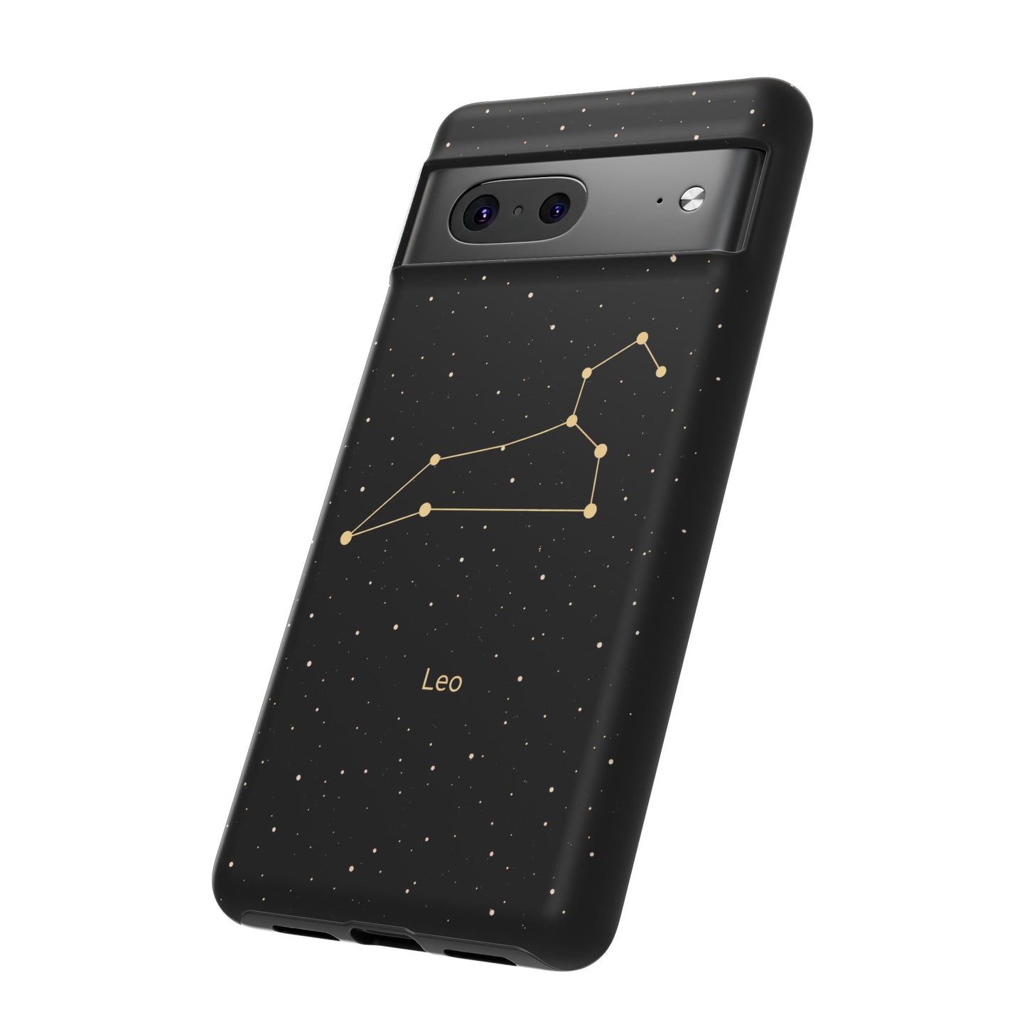 Leo Zodiac Constellation Phone Case – Luxe Gold Celestial Cover