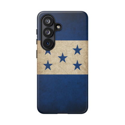 Honduras Flag Phone Case | Vintage Honduran Flag iPhone & Samsung Tough Protective Case