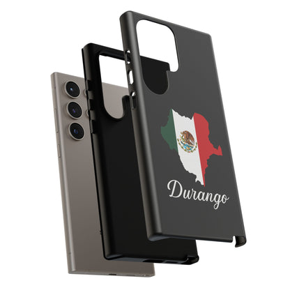 Durango Mexico Flag Map Phone Case | Mexican American Pride Tough Case for iPhone & Samsung