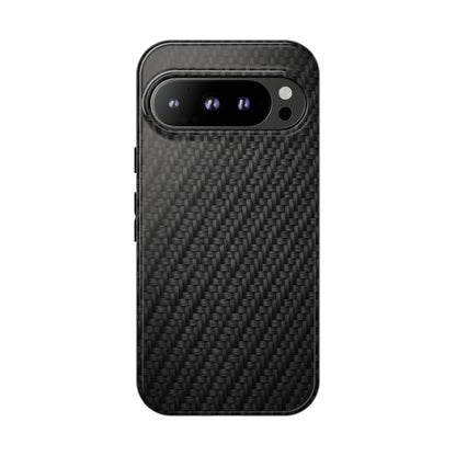 Carbon Fiber Inspired Phone Case – Rugged Slim Protective Tech Case for iPhone & Samsung