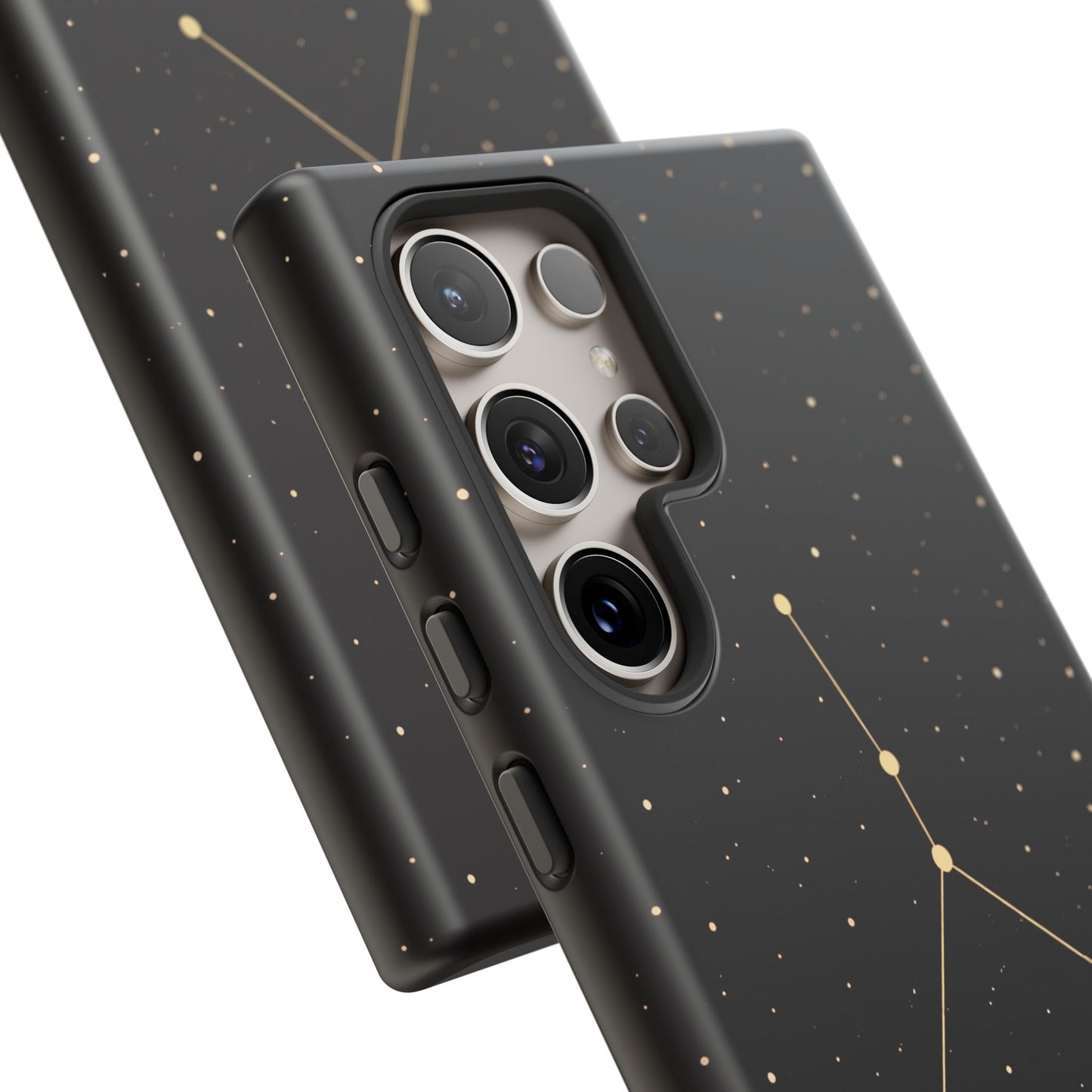 Cancer Zodiac Constellation Phone Case – Luxe Gold Celestial Cover