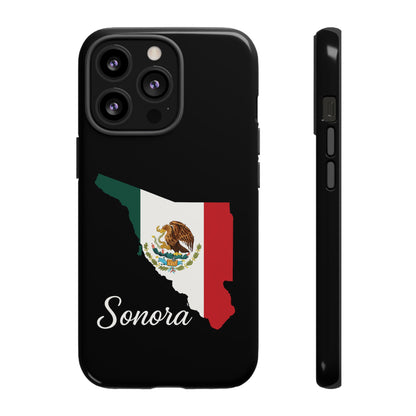 Sonora Mexico Flag Map Phone Case | Mexican American Pride Tough Case for iPhone & Samsung