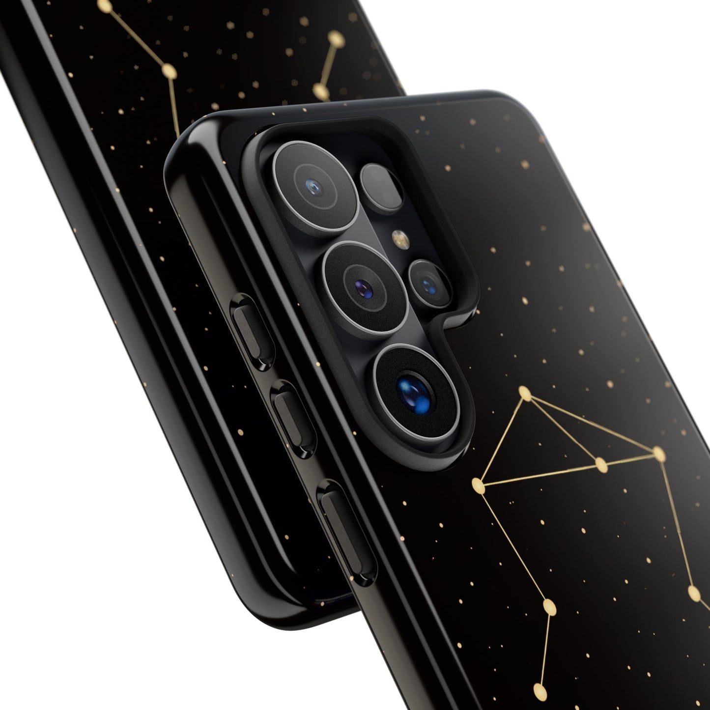 Libra Zodiac Constellation Phone Case – Luxe Gold Celestial Cover