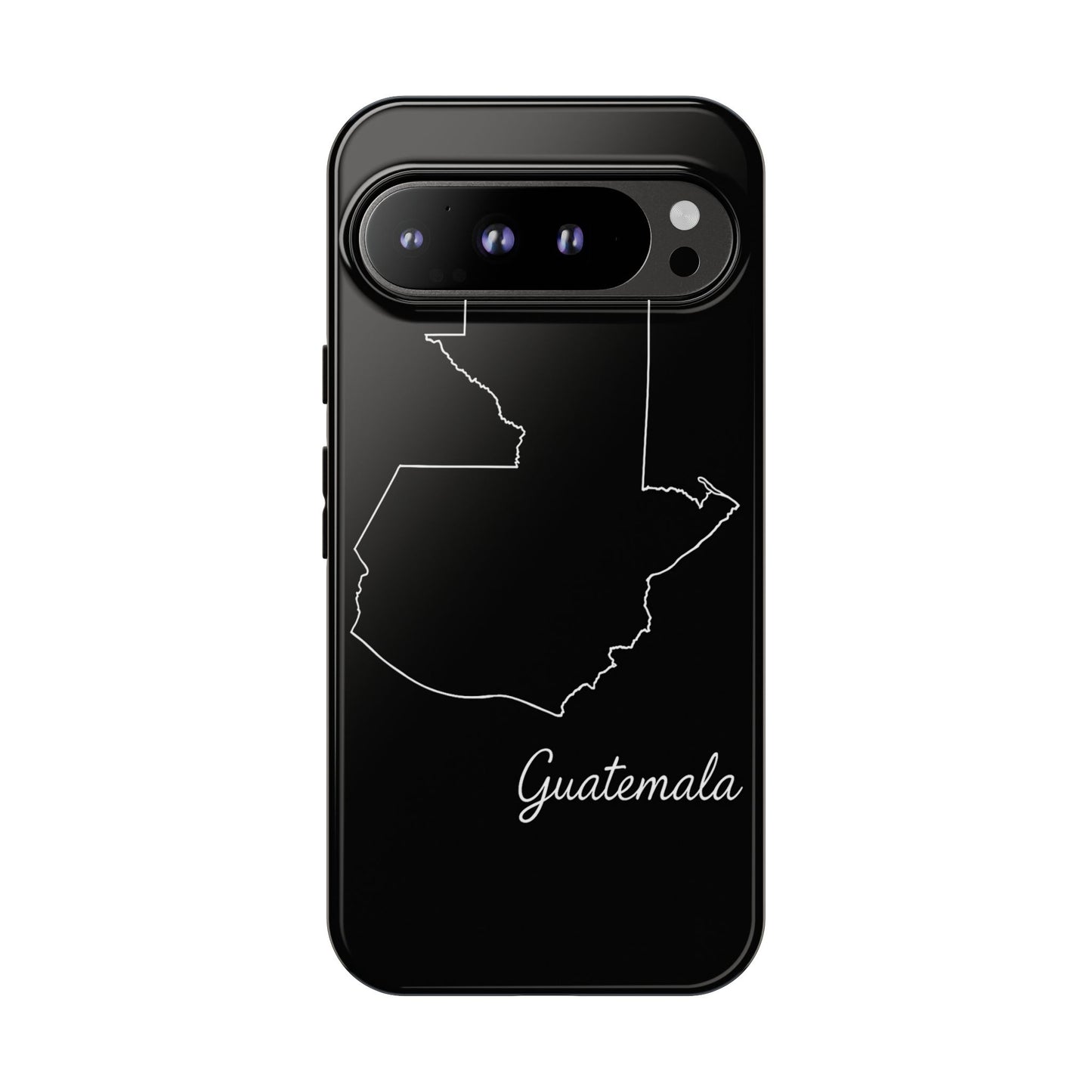 Guatemala Outline Phone Case – Minimal Country Map Tough Case (iPhone, Samsung, Pixel)
