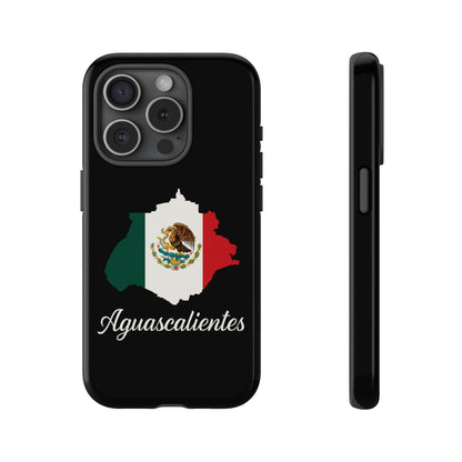 Aguascalientes Mexico Flag Map Phone Case | Mexican American Pride Tough Case for iPhone & Samsung