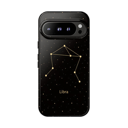 Libra Zodiac Constellation Phone Case – Luxe Gold Celestial Cover