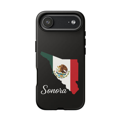 Sonora Mexico Flag Map Phone Case | Mexican American Pride Tough Case for iPhone & Samsung