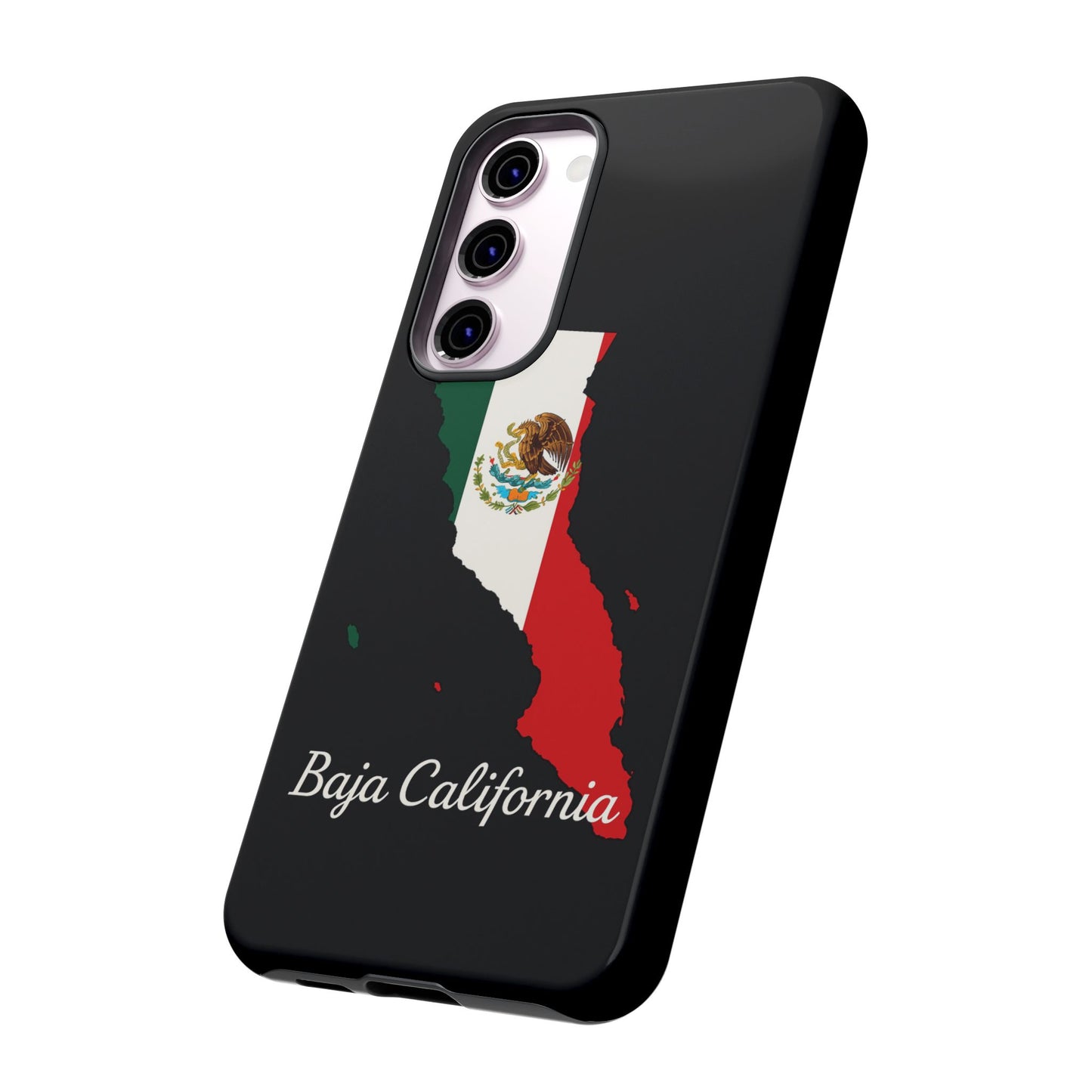 Baja California Mexico Flag Map Phone Case | Mexican American Pride Tough Case for iPhone & Samsung
