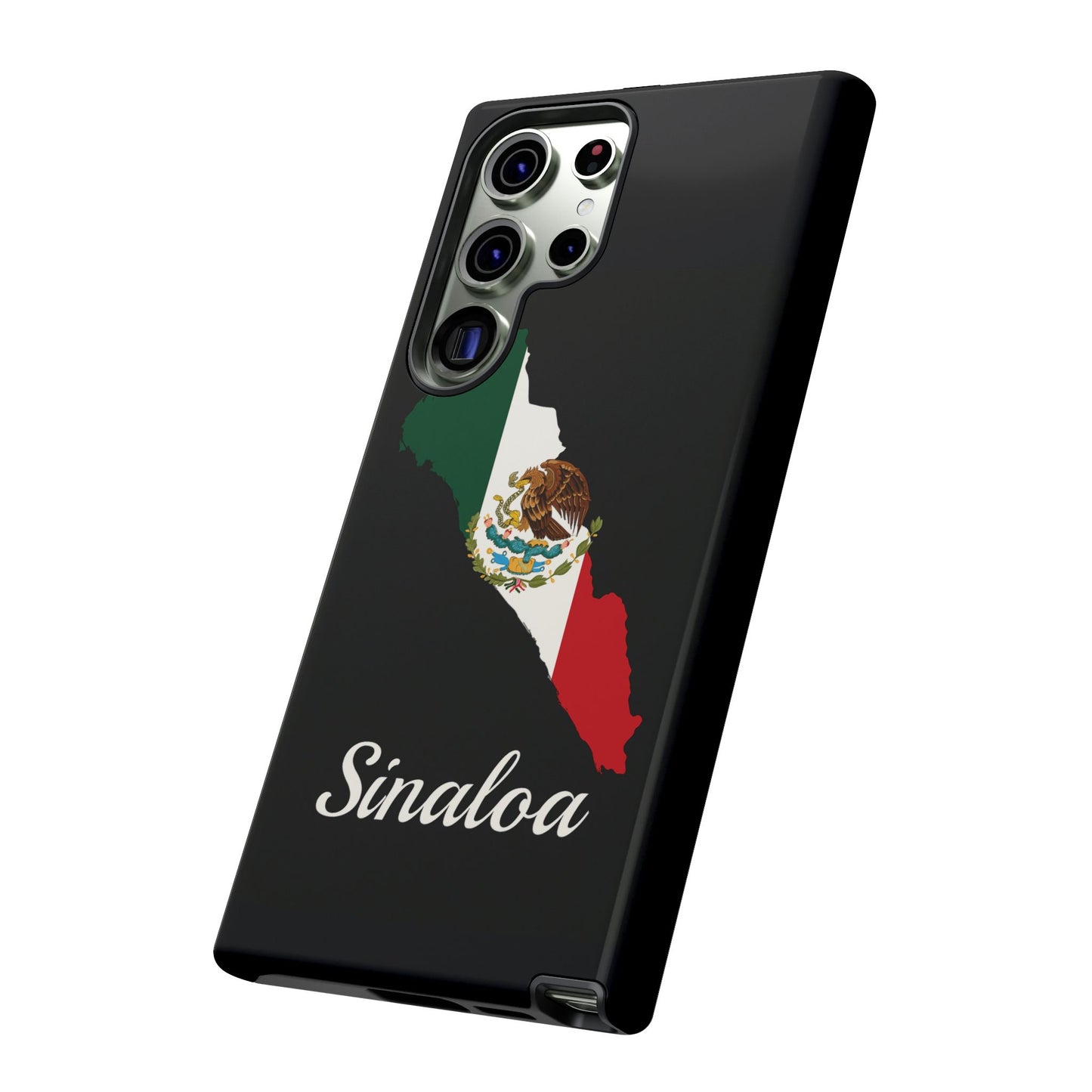 Sinaloa Mexico Flag Map Phone Case | Mexican American Pride Tough Case for iPhone & Samsung