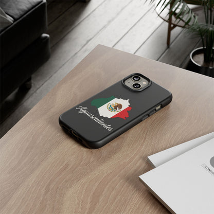 Aguascalientes Mexico Flag Map Phone Case | Mexican American Pride Tough Case for iPhone & Samsung