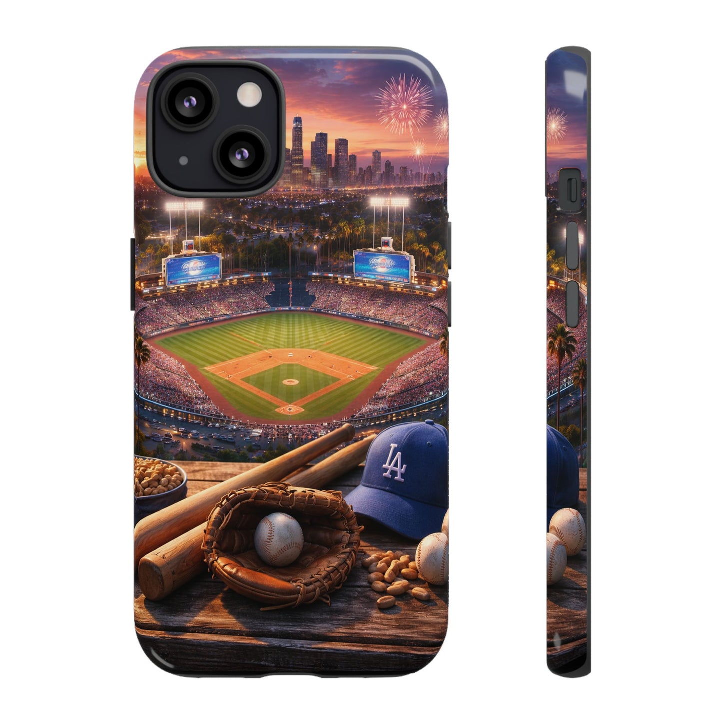 Baseball Sunset Stadium Phone Case LA Game Day Sports Aesthetic Case