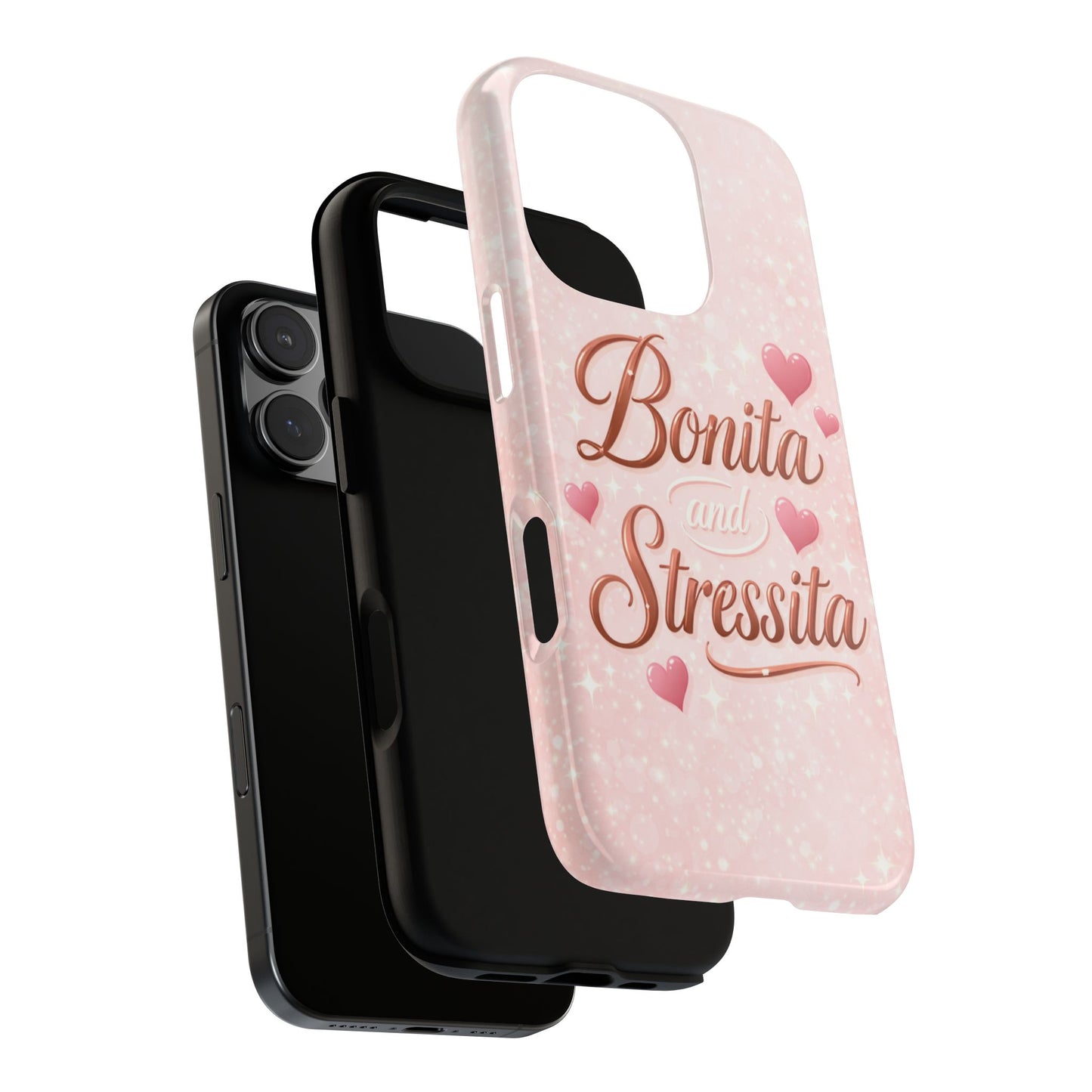 Bonita Stressita Phone Case Cute Latina Aesthetic Pink Coquette Case