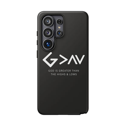 God Is Greater Than The Highs & Lows G>∧∨ Christian Phone Case