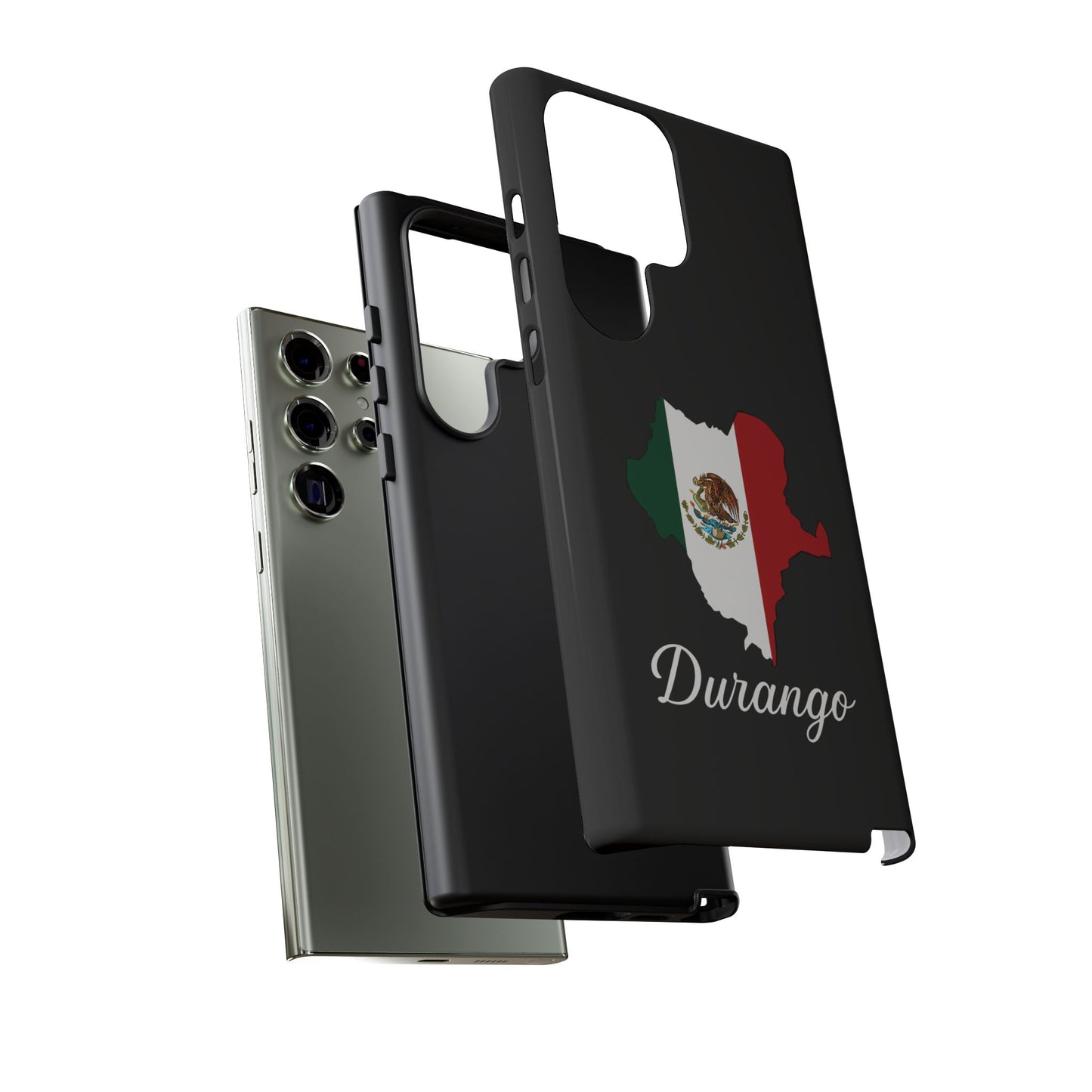 Durango Mexico Flag Map Phone Case | Mexican American Pride Tough Case for iPhone & Samsung