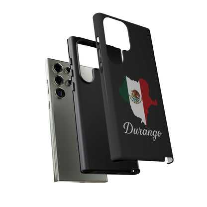 Durango Mexico Flag Map Phone Case | Mexican American Pride Tough Case for iPhone & Samsung