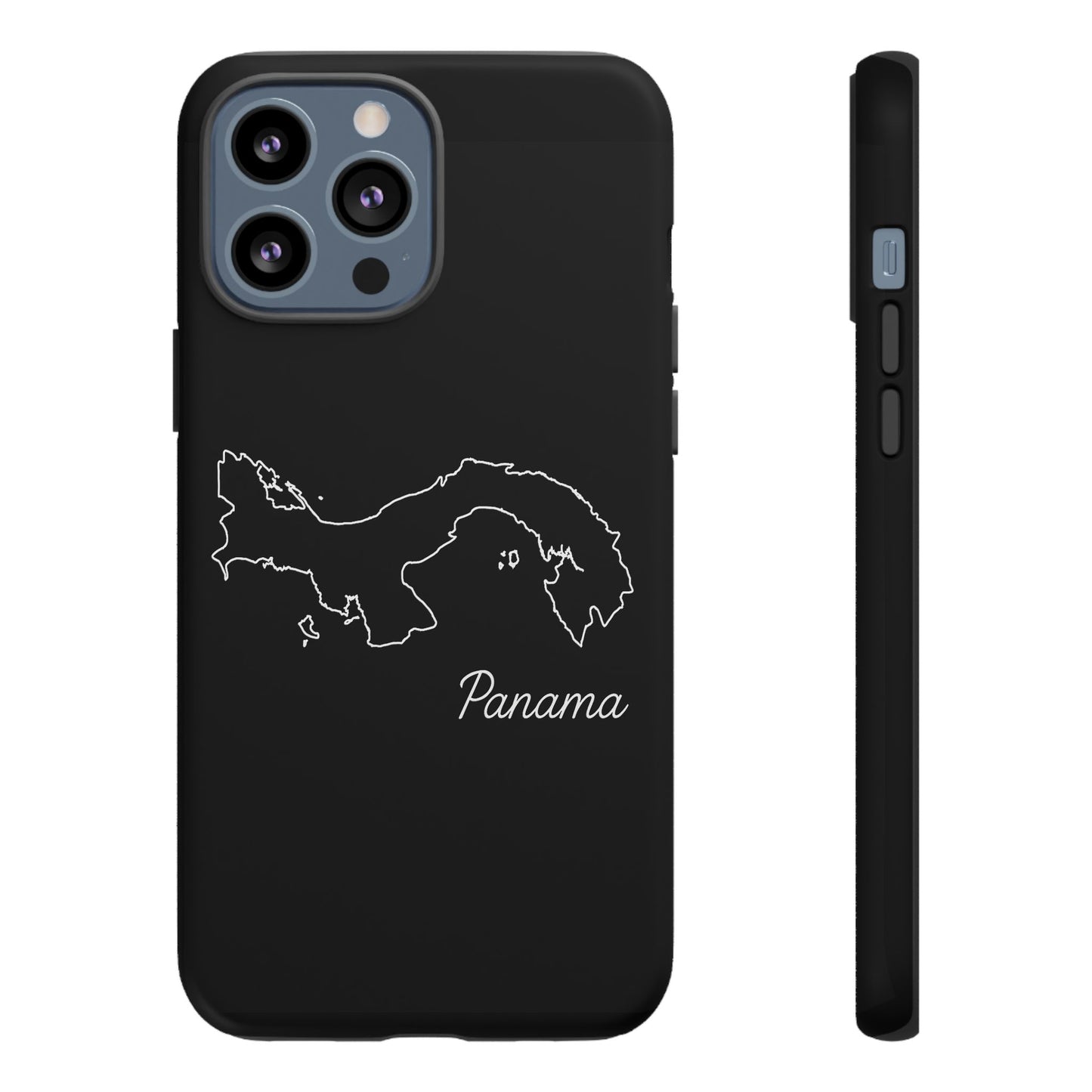 Panama Outline Phone Case – Minimal Country Map Tough Case (iPhone, Samsung, Pixel)