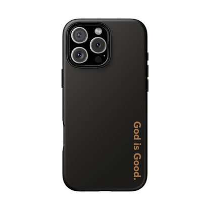 God Is Good Phone Case Minimal Aesthetic Christian Tough Cover