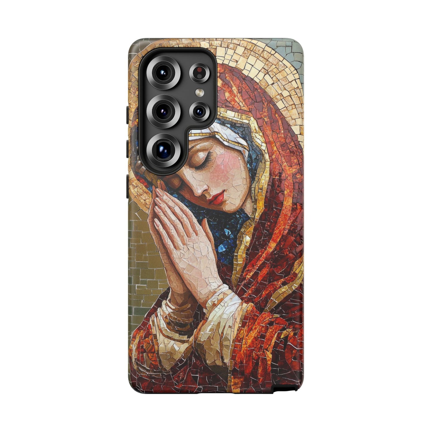 Virgin Mary Phone Case, Catholic Phone Case, Christian Aesthetic Case, Religious iPhone Case, Saint Art Case, Faith Gift