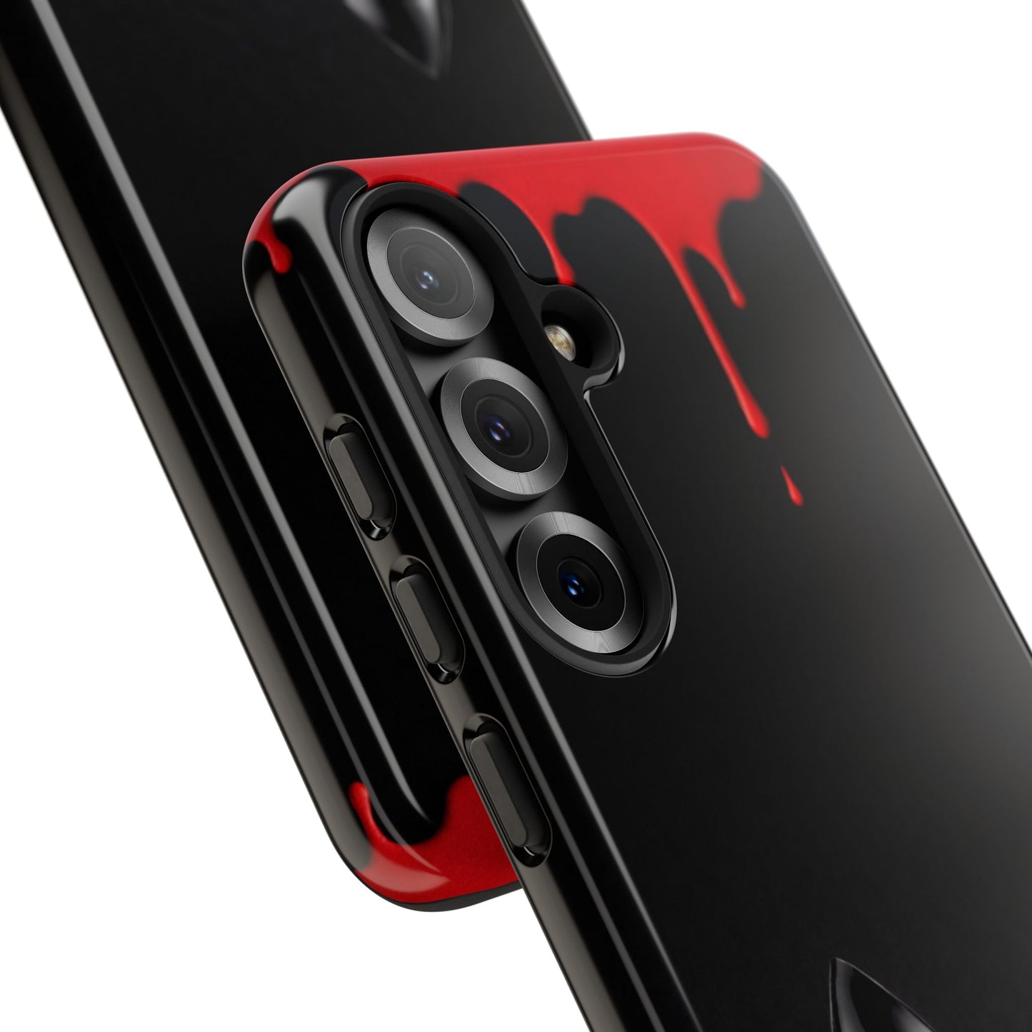 Dark Feminine Red Drip Phone Case – Gothic Glam Tough Cover