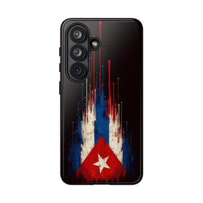 Cuban Flag Phone Case | Cuba Flag Tough Case | Patriotic Cuban Pride iPhone Samsung Protective Cover