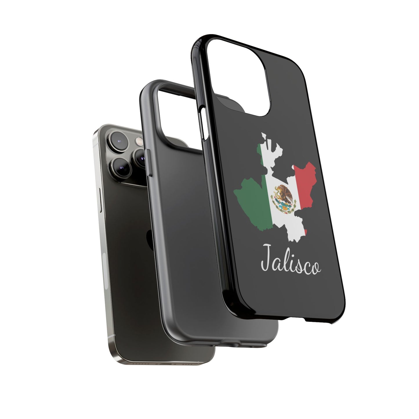 Jalisco Mexico Flag Map Phone Case | Mexican American Pride Tough Case for iPhone & Samsung