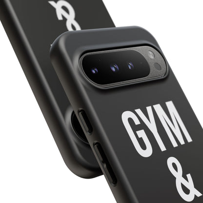 Gym & Jesus Phone Case Christian Faith Workout Gym Motivation Case