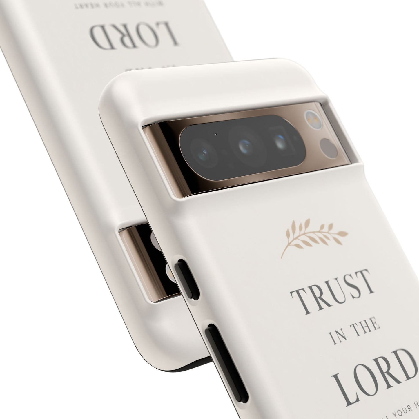 Proverbs 3:5 Christian Phone Case Trust in the Lord Minimalist Faith Cover