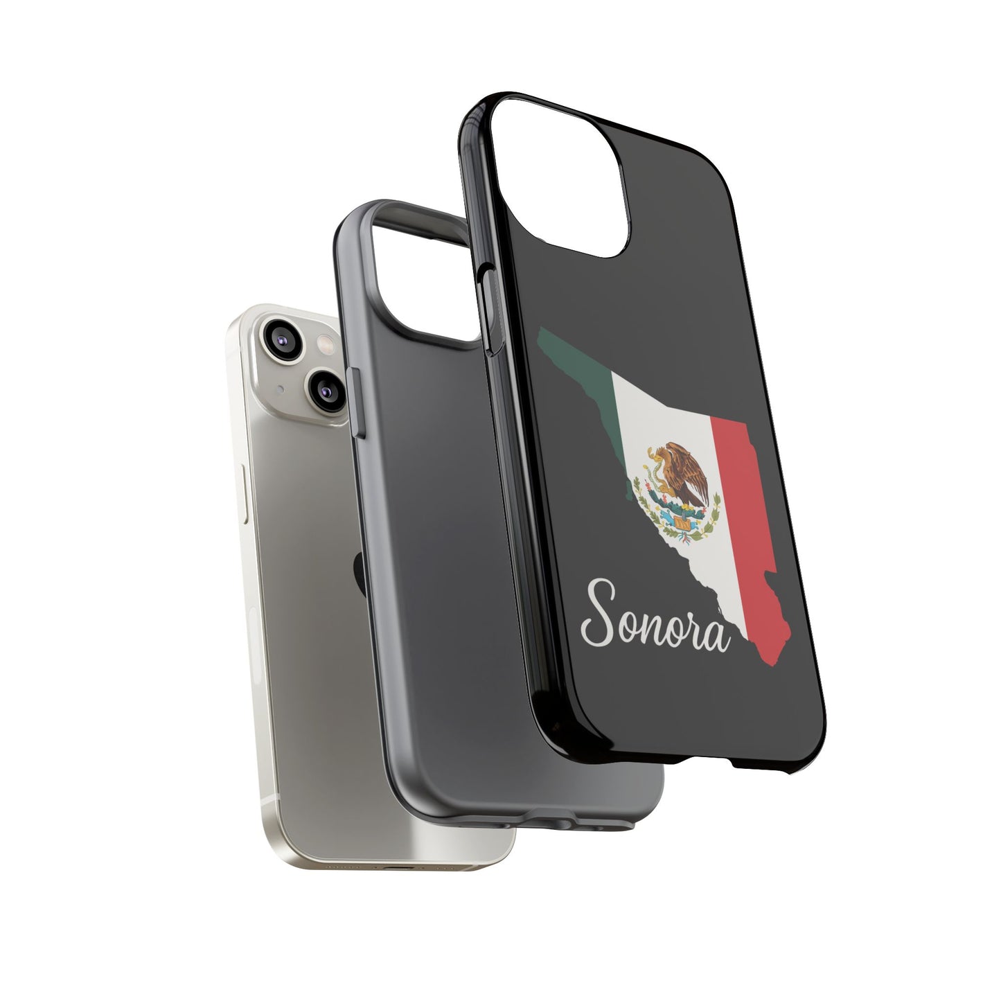 Sonora Mexico Flag Map Phone Case | Mexican American Pride Tough Case for iPhone & Samsung