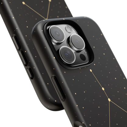 Cancer Zodiac Constellation Phone Case – Luxe Gold Celestial Cover