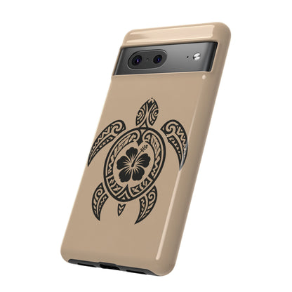 Polynesian Turtle Phone Case | Hawaiian Beach Tough Cover
