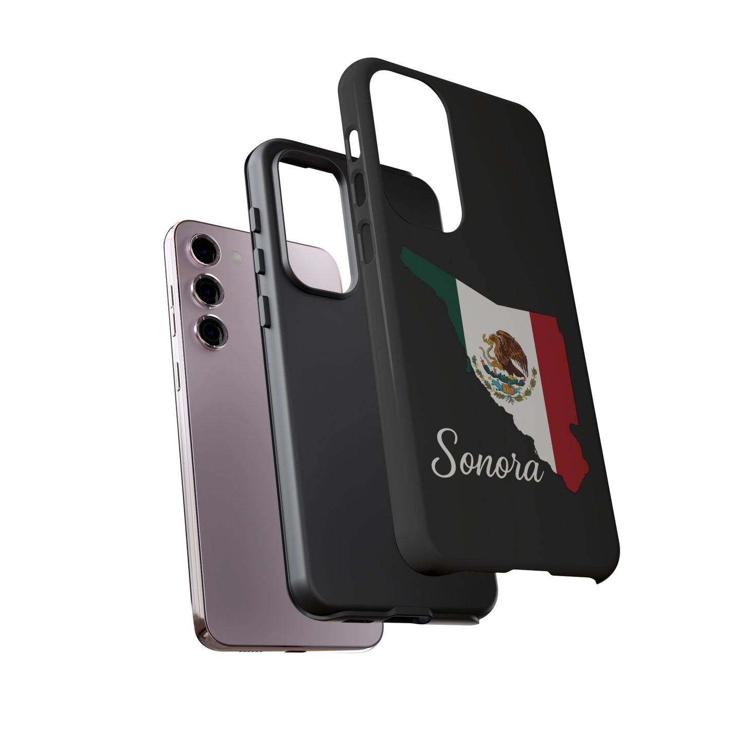 Sonora Mexico Flag Map Phone Case | Mexican American Pride Tough Case for iPhone & Samsung