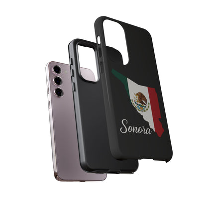 Sonora Mexico Flag Map Phone Case | Mexican American Pride Tough Case for iPhone & Samsung