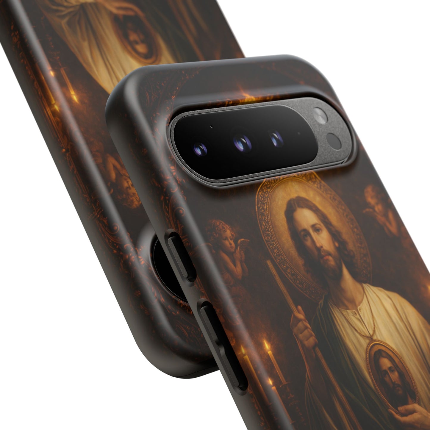 San Judas Phone Case Saint Jude Catholic Saint Religious Art Portrait Tough