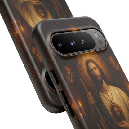 San Judas Phone Case Saint Jude Catholic Saint Religious Art Portrait Tough