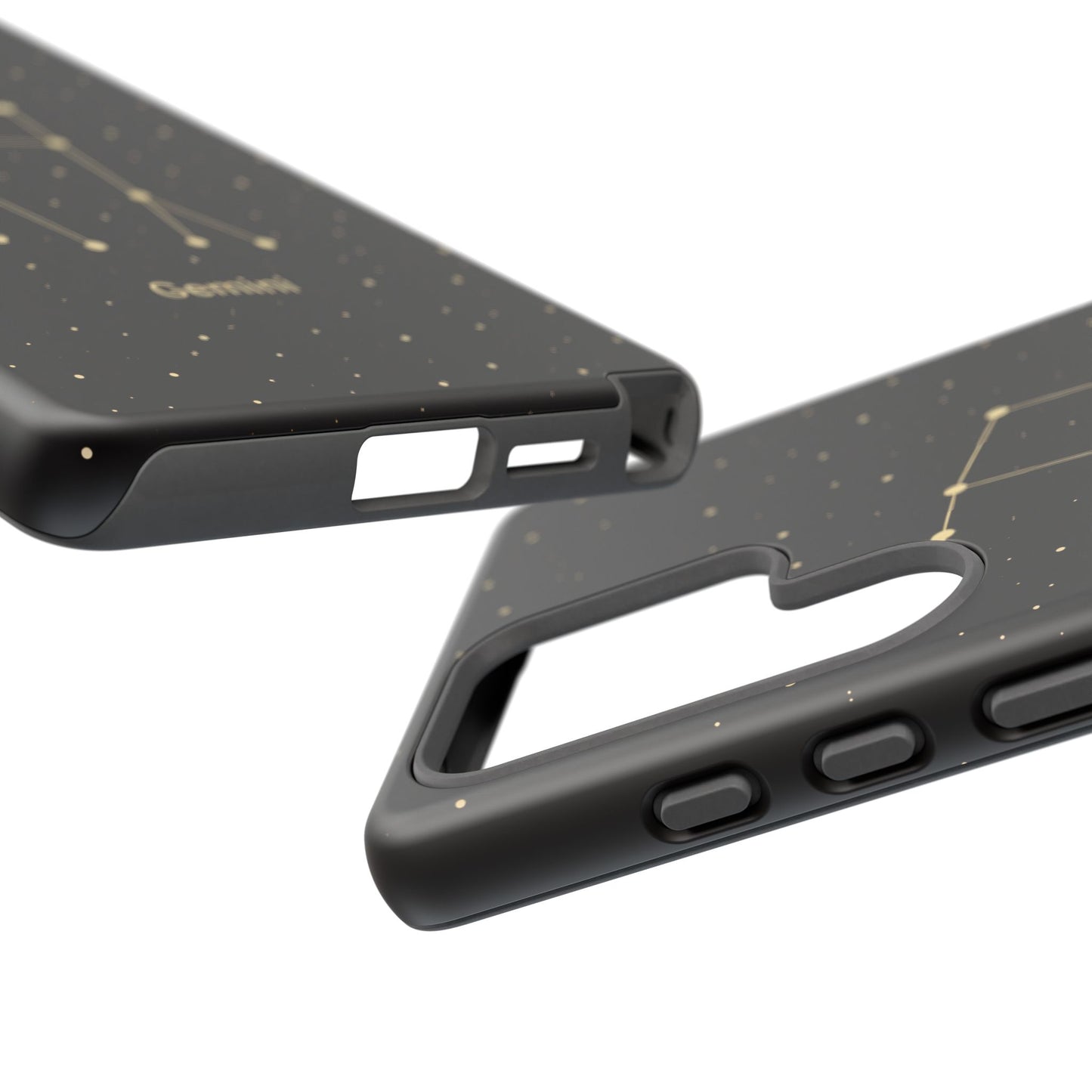 Gemini Zodiac Constellation Phone Case – Luxe Gold Celestial Cover