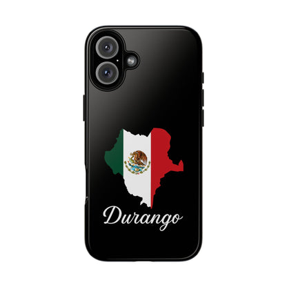 Durango Mexico Flag Map Phone Case | Mexican American Pride Tough Case for iPhone & Samsung