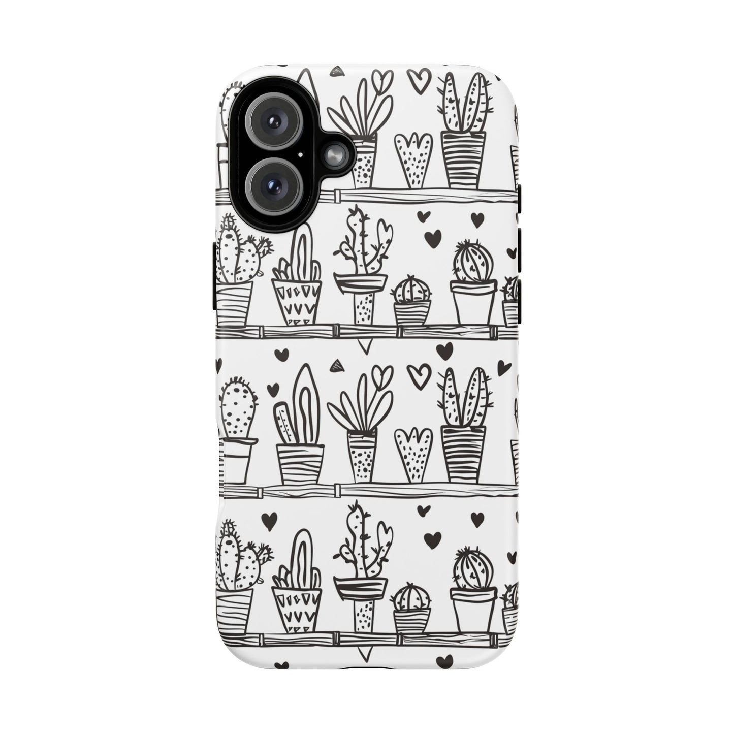 Cactus Succulent Phone Case Cute Plant Aesthetic iPhone Samsung Cover