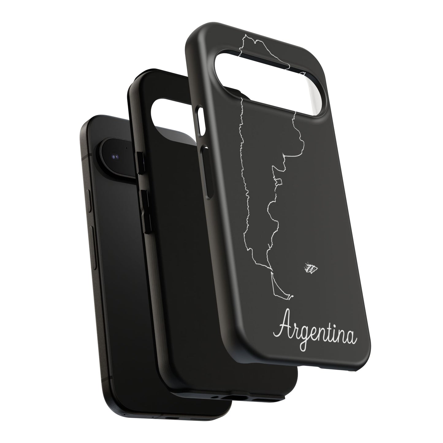 Argentina Outline Phone Case – Minimal Country Map Tough Case (iPhone, Samsung, Pixel)