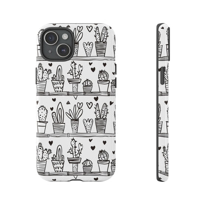 Cactus Succulent Phone Case Cute Plant Aesthetic iPhone Samsung Cover
