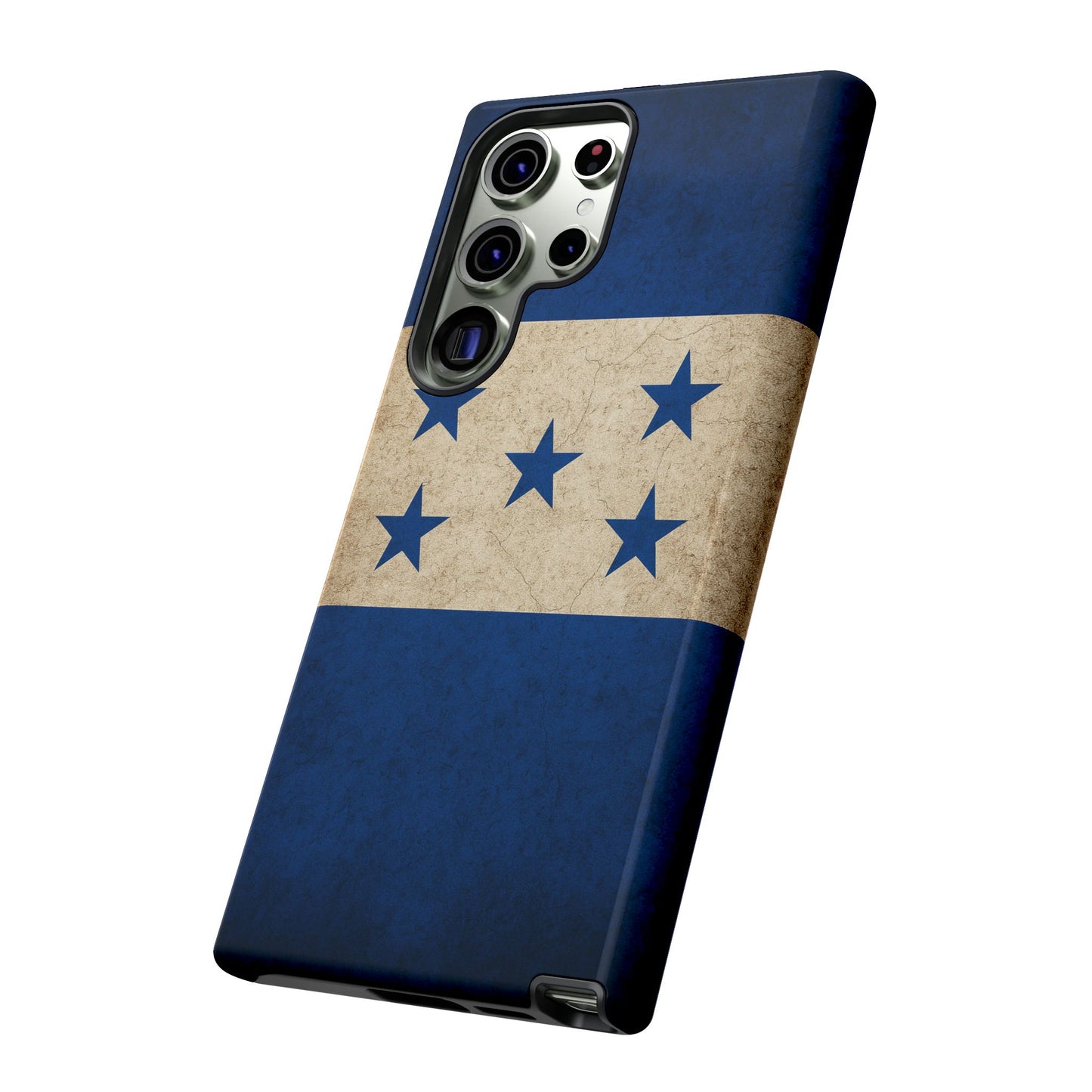 Honduras Flag Phone Case | Vintage Honduran Flag iPhone & Samsung Tough Protective Case